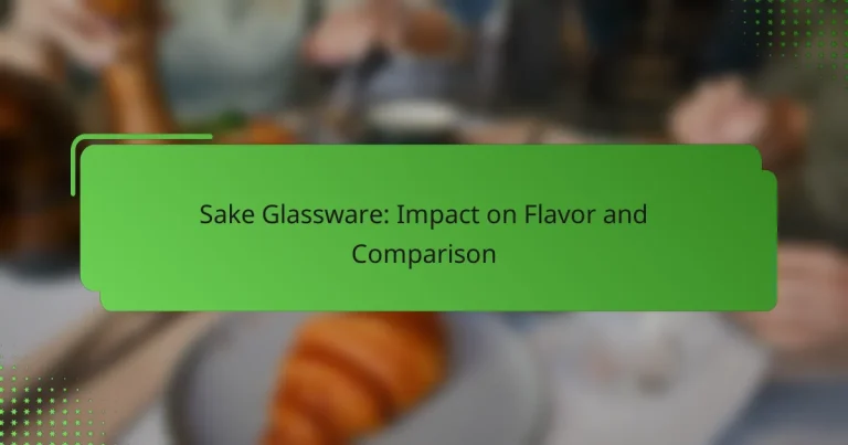 Sake Glassware: Impact on Flavor and Comparison